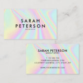 ホログラフィモダンック 名刺 (正面/裏面)