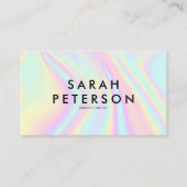 ホログラフィモダンック 名刺 (正面)