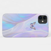 ホログラフィモダンックButterfiy iPhone 11ケース Case-Mate iPhoneケース (裏面(横))