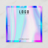 ホログラフィモダンックUnicornブレスレット スクエア名刺 (正面)