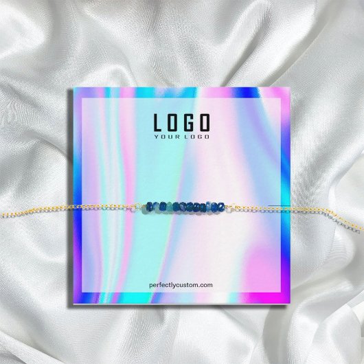 ホログラフィモダンックUnicornブレスレット スクエア名刺