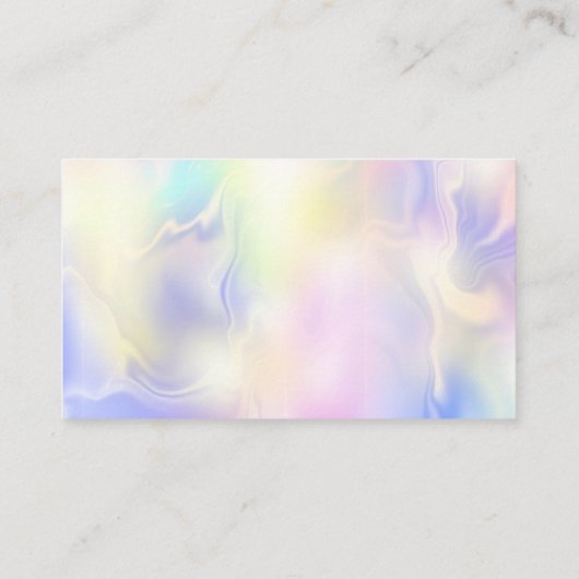 ホログラフィモダンー 名刺 (裏面)