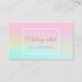 ホログラフィーUnicorn 名刺 (正面)