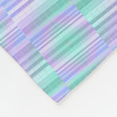 ホログラフィ数々のック、カラー、パターンシェルパ、毛布 フリースブランケット (角)