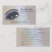 ホログラフィ魅力的ック真珠メイクアップ気にアイ 名刺 (正面/裏面)