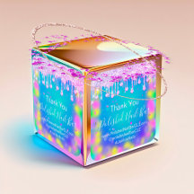 ホログラフサンキューダイヤモンドドリップ爪、 ネイルホットピンク