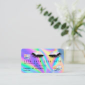 ホログラフモダンアイズ遺跡証明書 名刺 (スタンド正面)