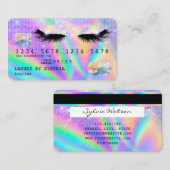 ホログラフモダンアイズ遺跡証明書 名刺 (正面/裏面)