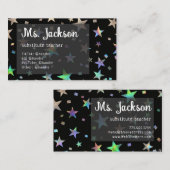 ホログラフレインボースターズイベントプランナープロフェッショナル 名刺 (正面/裏面)