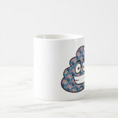 ホログラムうんこ絵文字 コーヒーマグカップ (中央)