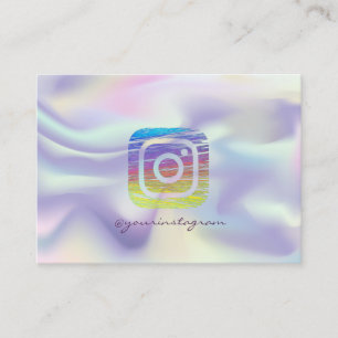 ホログラムがかっこいいInstagram用グッズ 名刺