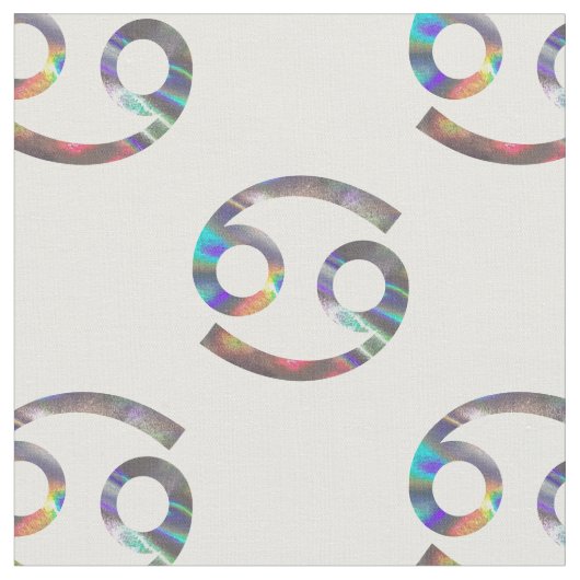 ホログラムがん織物 ファブリック (クローズアップ)