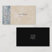 ホログラムのスパンコール 名刺 (正面/裏面)