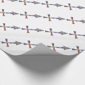 ホログラムの射手座 ラッピングペーパー (角)