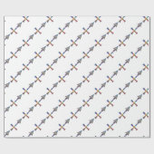 ホログラムの射手座 ラッピングペーパー (フラット)