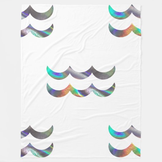 ホログラムアクアリウム毛布 フリースブランケット (正面)