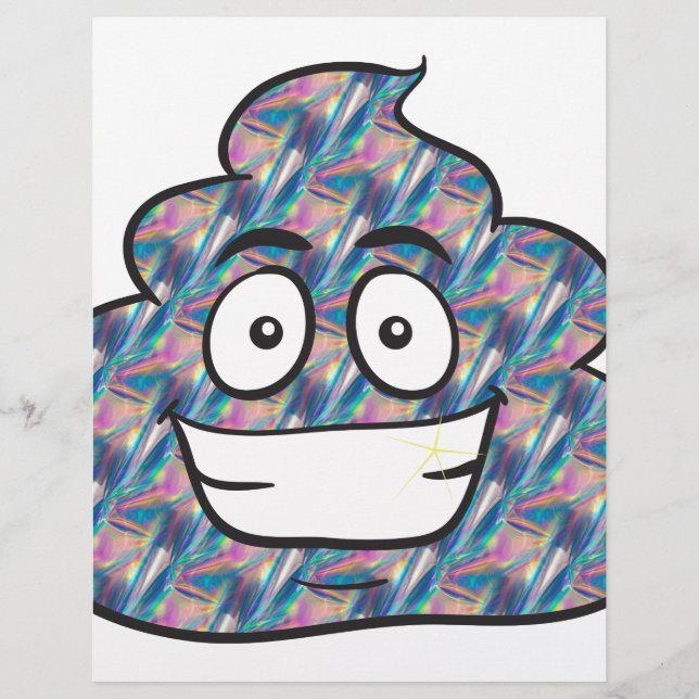 ホログラムウンチ絵文字 (正面)