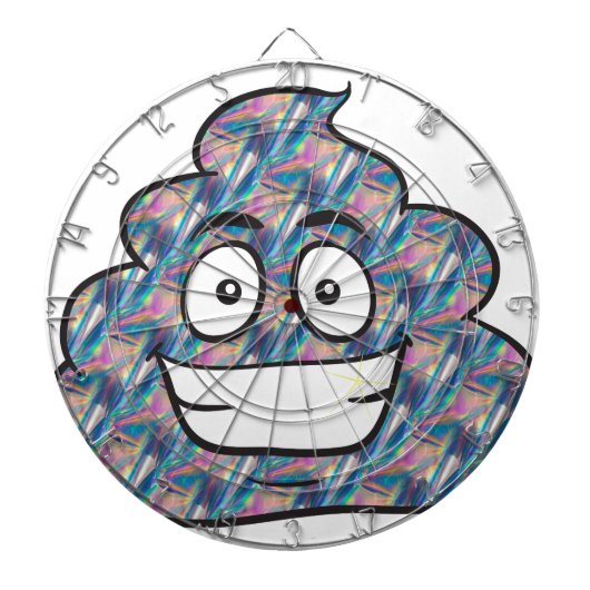 ホログラムウンチ絵文字 ダーツボード (正面)