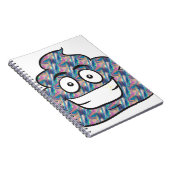 ホログラムウンチ絵文字 ノートブック (右側)