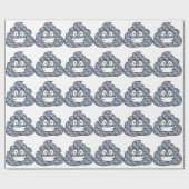 ホログラムウンチ絵文字 ラッピングペーパー (フラット)