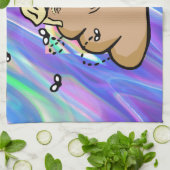 ホログラムダンプトランプ キッチンタオル (折り畳み)