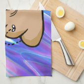 ホログラムダンプトランプ キッチンタオル (四つ折り)