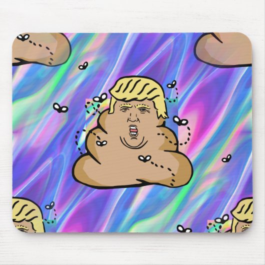 ホログラムダンプトランプ マウスパッド (正面)