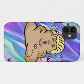 ホログラムダンプトランプ Case-Mate iPhoneケース (裏面(横))