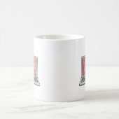 ホログラムデザインなし 笑 コーヒーマグカップ (中央)