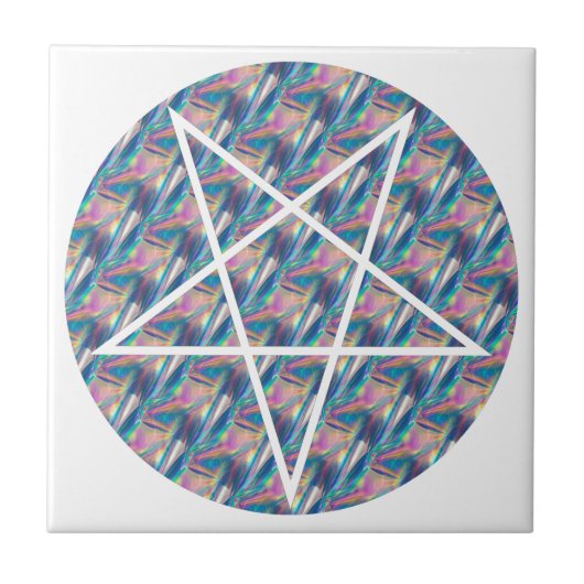 ホログラムペンタグラム タイル (正面)
