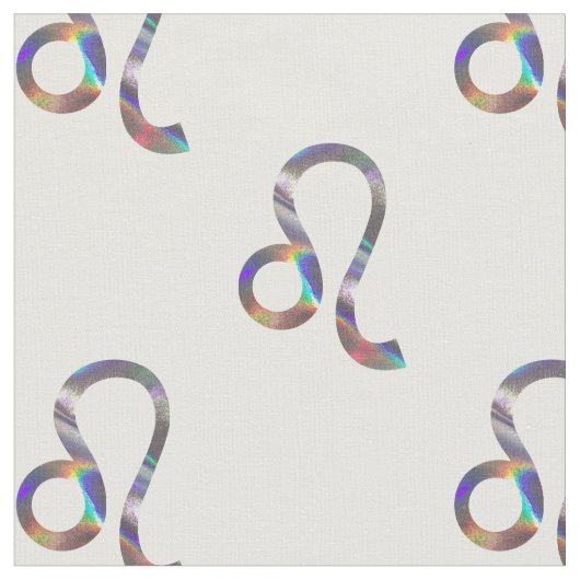 ホログラムレオ生地 ファブリック (クローズアップ)