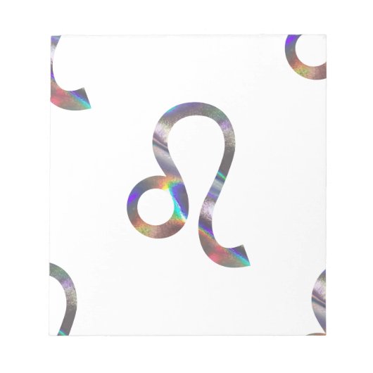 ホログラムレオ ノートパッド (正面)