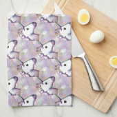 ホログラム一角絵文字 キッチンタオル (四つ折り)