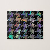 ホログラム千鳥格子の ジグソーパズル (横)