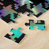 ホログラム千鳥格子の ジグソーパズル (側面)