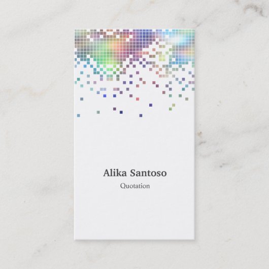 ホログラム名刺 名刺 (正面)