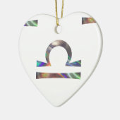 ホログラム図書館 セラミックオーナメント (左)