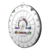ホログラム図書館 ダーツボード (正面右)