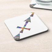 ホログラム射手座 コースター (左側)