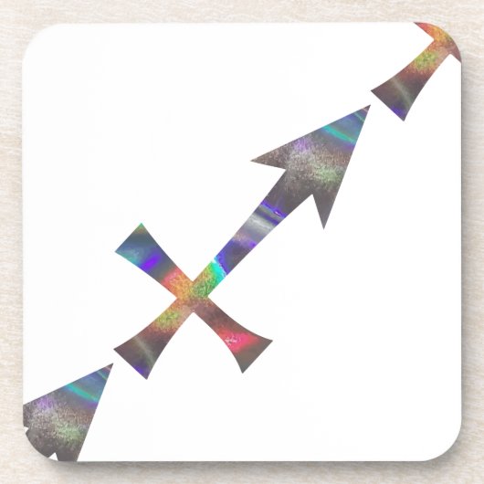 ホログラム射手座 コースター (正面)