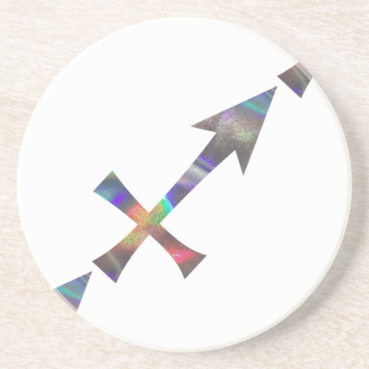 ホログラム射手座 コースター (正面)