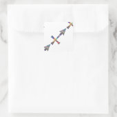 ホログラム射手座 スクエアシール (バッグ)