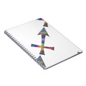 ホログラム射手座 ノートブック (右側)