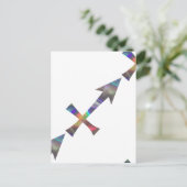 ホログラム射手座 ポストカード (スタンド正面)