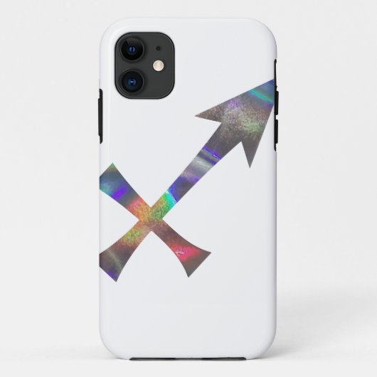 ホログラム射手座 Case-Mate iPhoneケース (裏面)