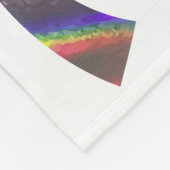 ホログラム山羊座毛布 フリースブランケット (角)