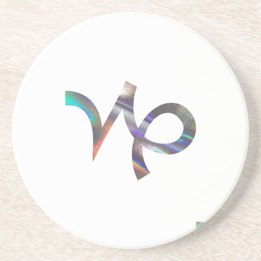 ホログラム山羊座 コースター (正面)