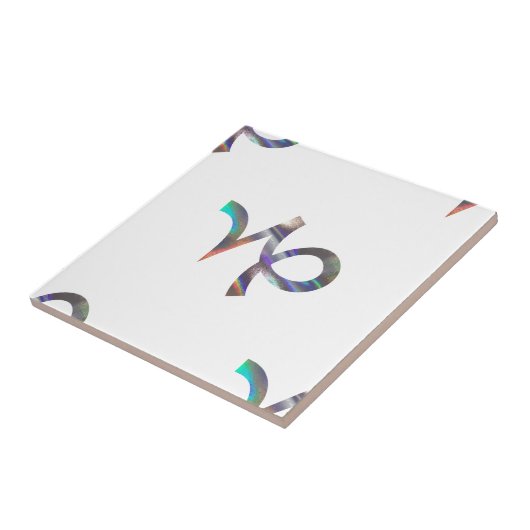 ホログラム山羊座 タイル (側面)