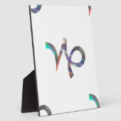 ホログラム山羊座 フォトプラーク (側面)