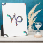 ホログラム山羊座 フォトプラーク (側面)